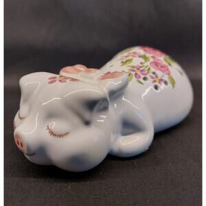 Vintage Avon Ceramic Pig - 1978 - Potpourri